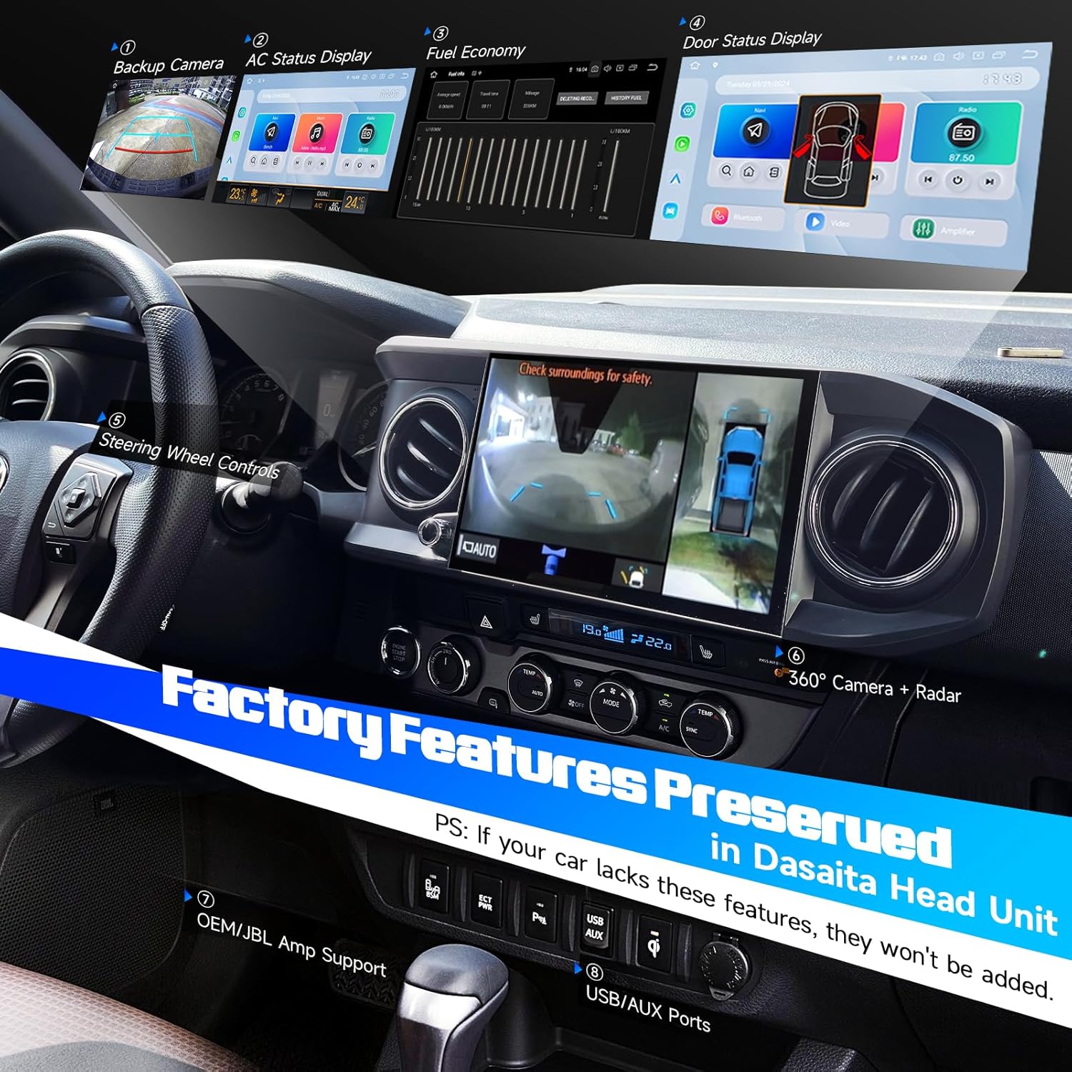 Dasaita Head Unit Worth Buying? Honest Pros & Cons For Your Tacoma 4 Dasaita head unit worth buying,should I buy Dasaita head unit,Dasaita vs other head units,Dasaita head unit pros cons,best head unit for Tacoma,Dasaita Android 13 honest performance testing and real-world results