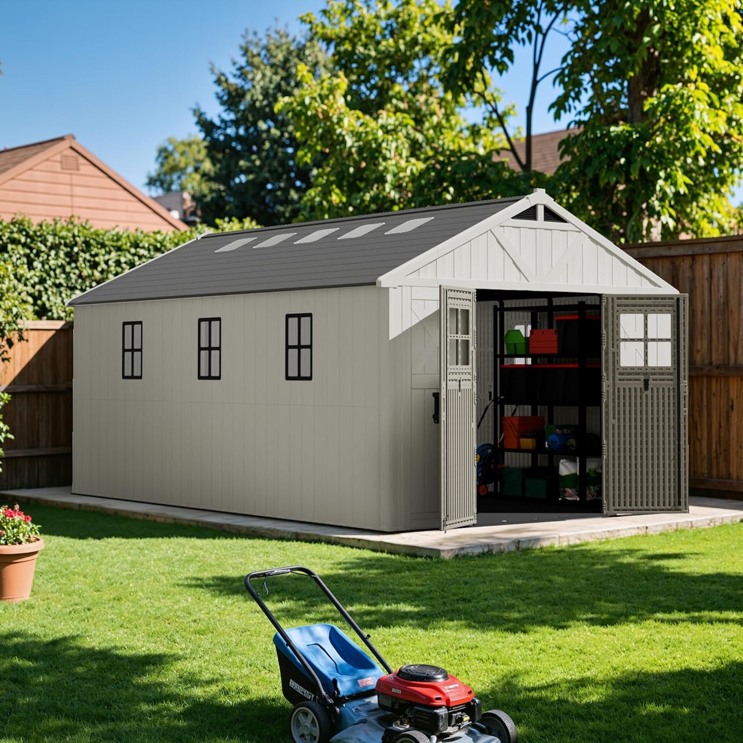 Image 1 of Devoko 10x16 resin shed worth it