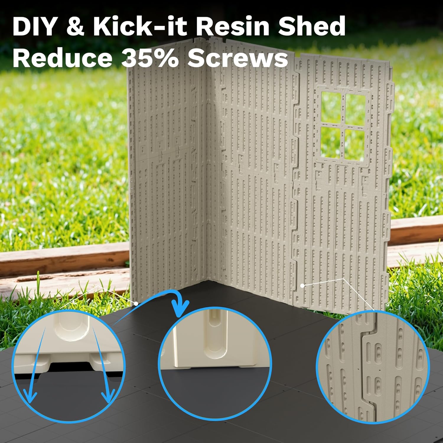 Devoko plastic storage shed,Devoko resin shed with floor worth buying,Devoko outdoor tool shed pros cons,best plastic storage shed for garden,Devoko vs other resin sheds comparison,Devoko shed lockable door features performance testing and real-world results