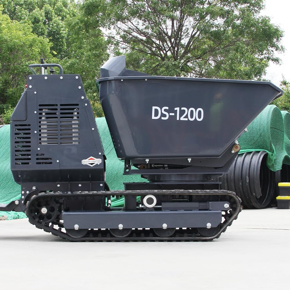 DigMaster tracked dumper worth buying,should I buy a tracked power barrow,tracked concrete buggy pros cons,DigMaster mini dumper vs alternatives,best gas powered tracked carrier,tracked dumper for construction unboxing and complete package contents