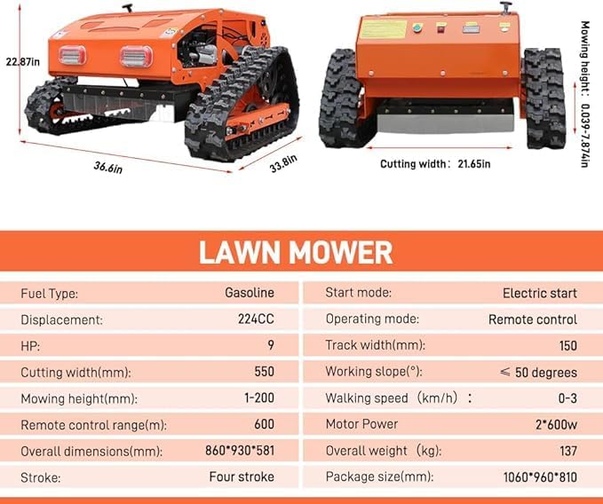 DigSwift remote control lawn mower,should I buy a remote control lawn mower,DigSwift crawler mower vs alternatives,remote control lawn mower pros cons,best remote control mower for slopes,DigSwift mower worth buying unboxing and complete package contents