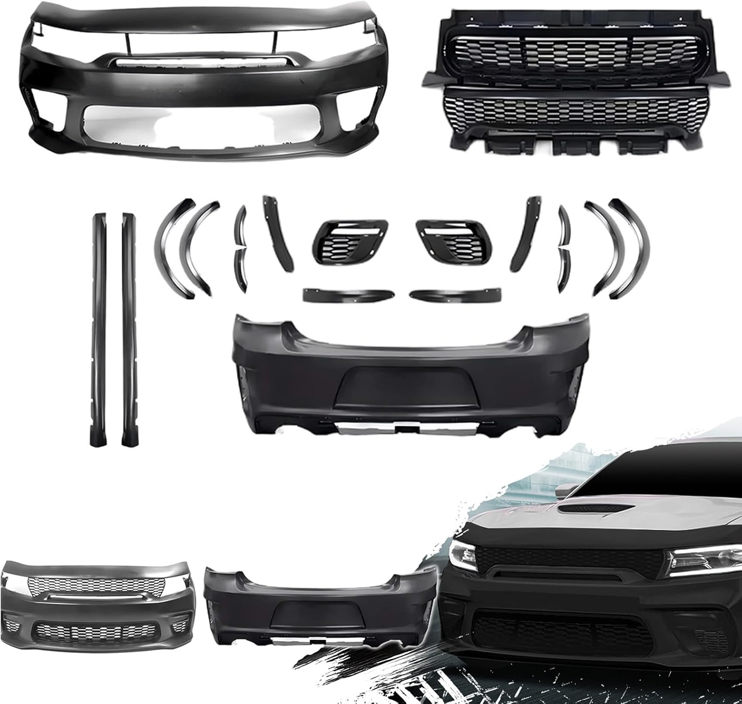 Image 1 of Dodge Charger widebody kit worth it