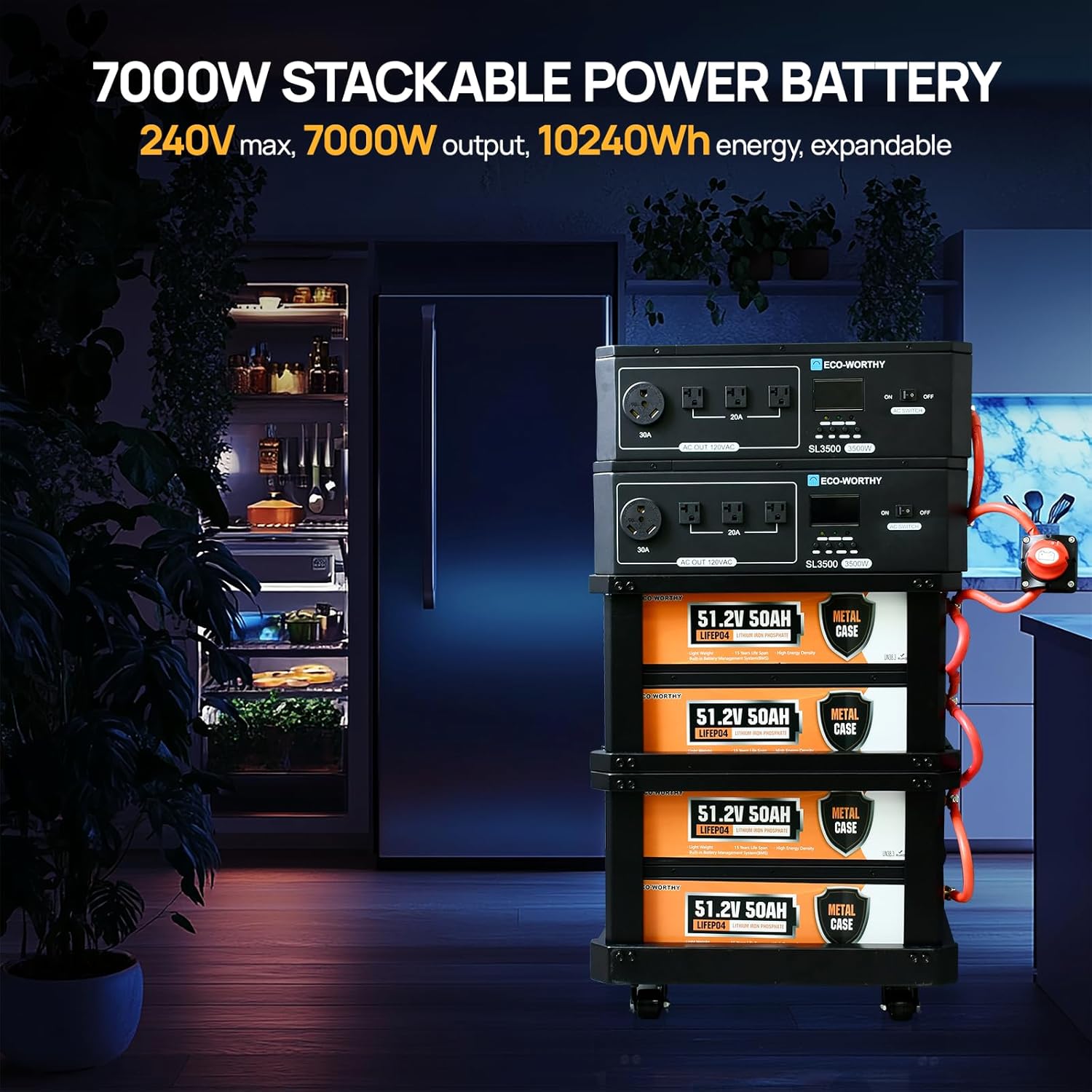 ECO-WORTHY SL7000 worth buying,ECO-WORTHY SL7000 pros cons,best home backup power battery,SL7000 vs alternatives,should I buy ECO-WORTHY SL7000,LiFePO4 battery for home backup unboxing and complete package contents
