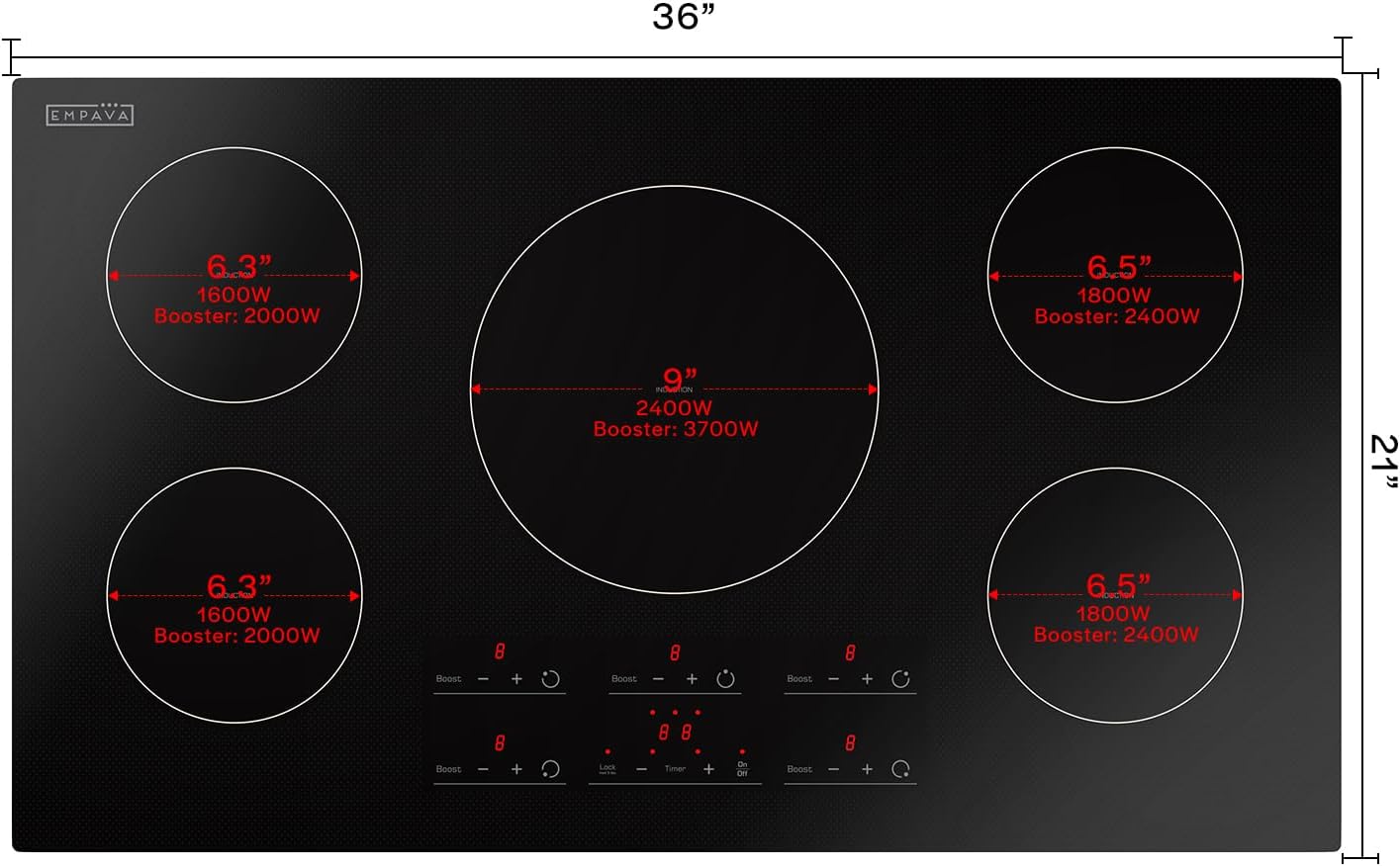 Empava induction cooktop worth it,should I buy Empava induction cooktop,Empava 36 inch cooktop pros cons,best induction cooktop for RV,Empava cooktop honest opinion,Empava vs other induction cooktops unboxing and complete package contents