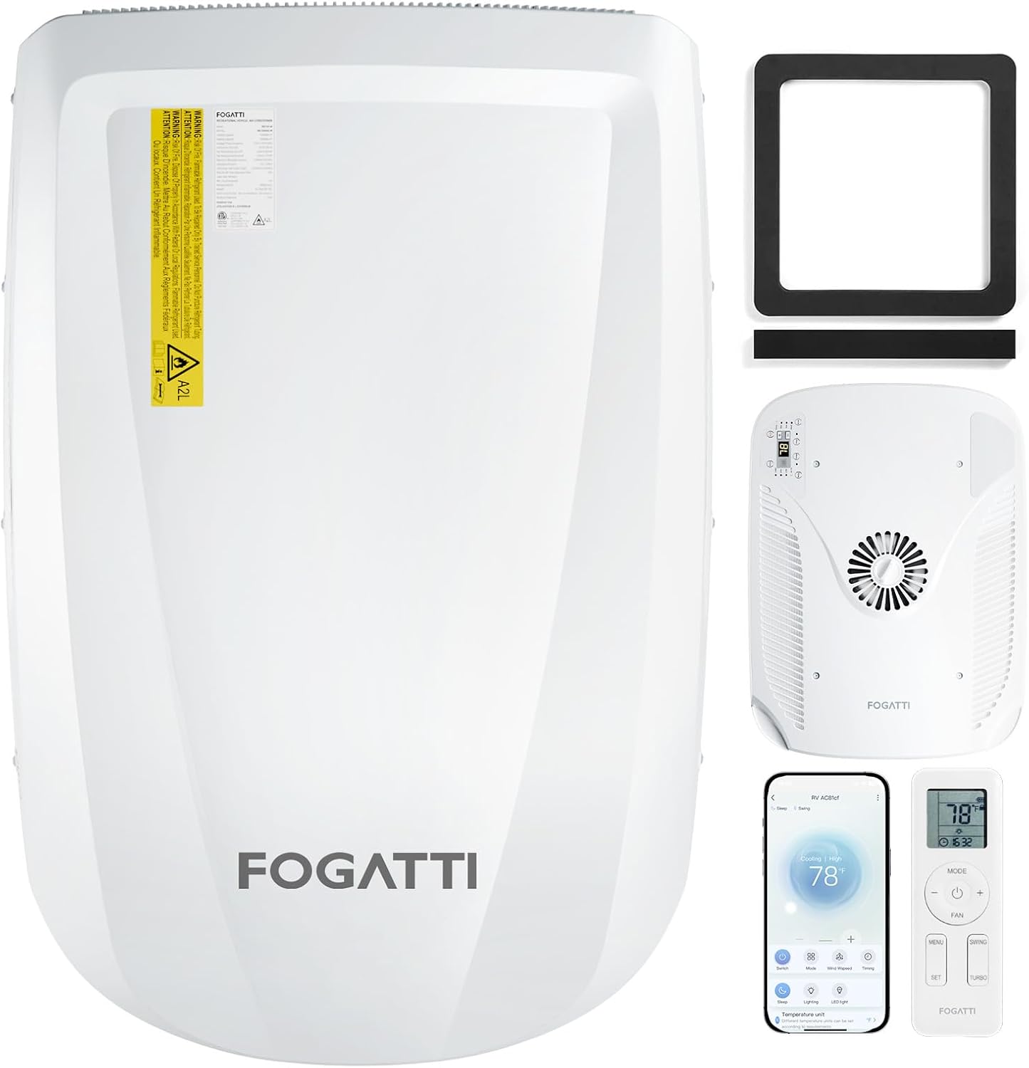 Image 1 of FOGATTI RV air conditioner worth it