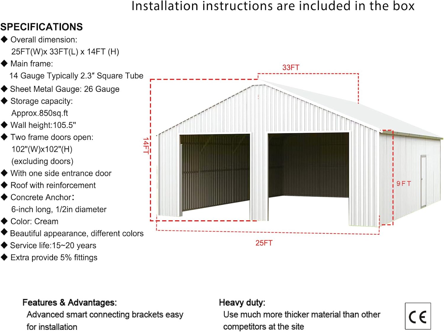 FammyLoft metal carport worth buying,should I buy a FammyLoft carport,FammyLoft vs other metal garages,FammyLoft carport pros and cons,best metal storage building for cars,FammyLoft 33x25 carport honest unboxing and complete package contents