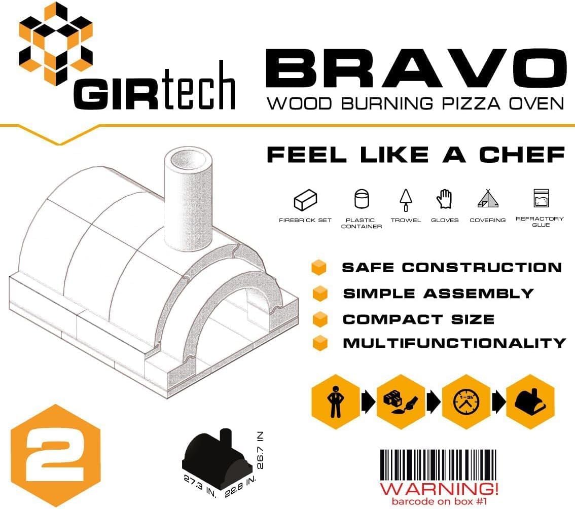 GIRtech BRAVO pizza oven kit,GIRtech BRAVO outdoor oven pros cons,best firebrick pizza oven for car camping,GIRtech BRAVO worth buying,buy GIRtech BRAVO pizza oven,should I get GIRtech BRAVO oven performance testing and real-world results