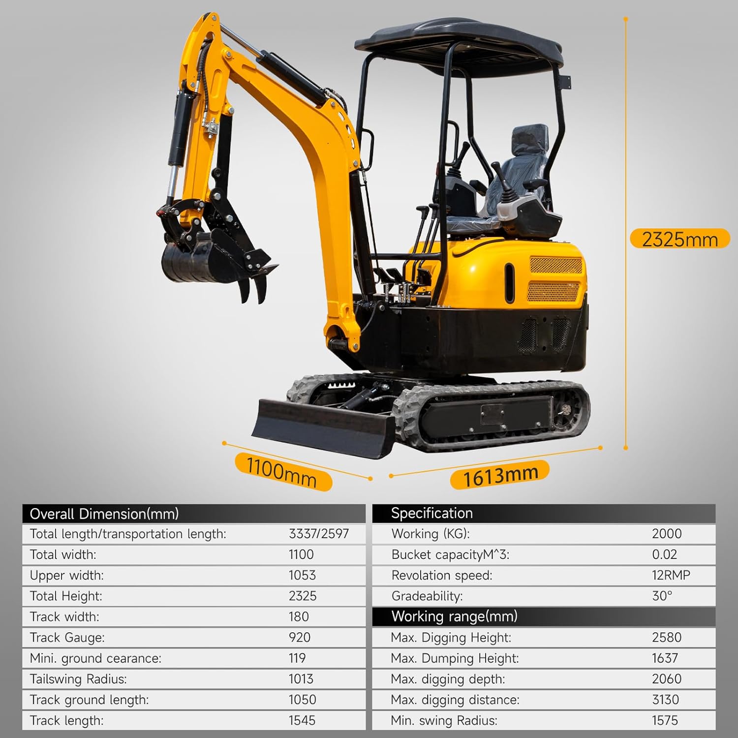 GIYI 2-ton mini excavator worth buying,should I buy a GIYI mini excavator,GIYI HT20WJ pros cons,best mini excavator for home use,2-ton Kubota excavator worth it,compact excavator for DIY landscaping unboxing and complete package contents