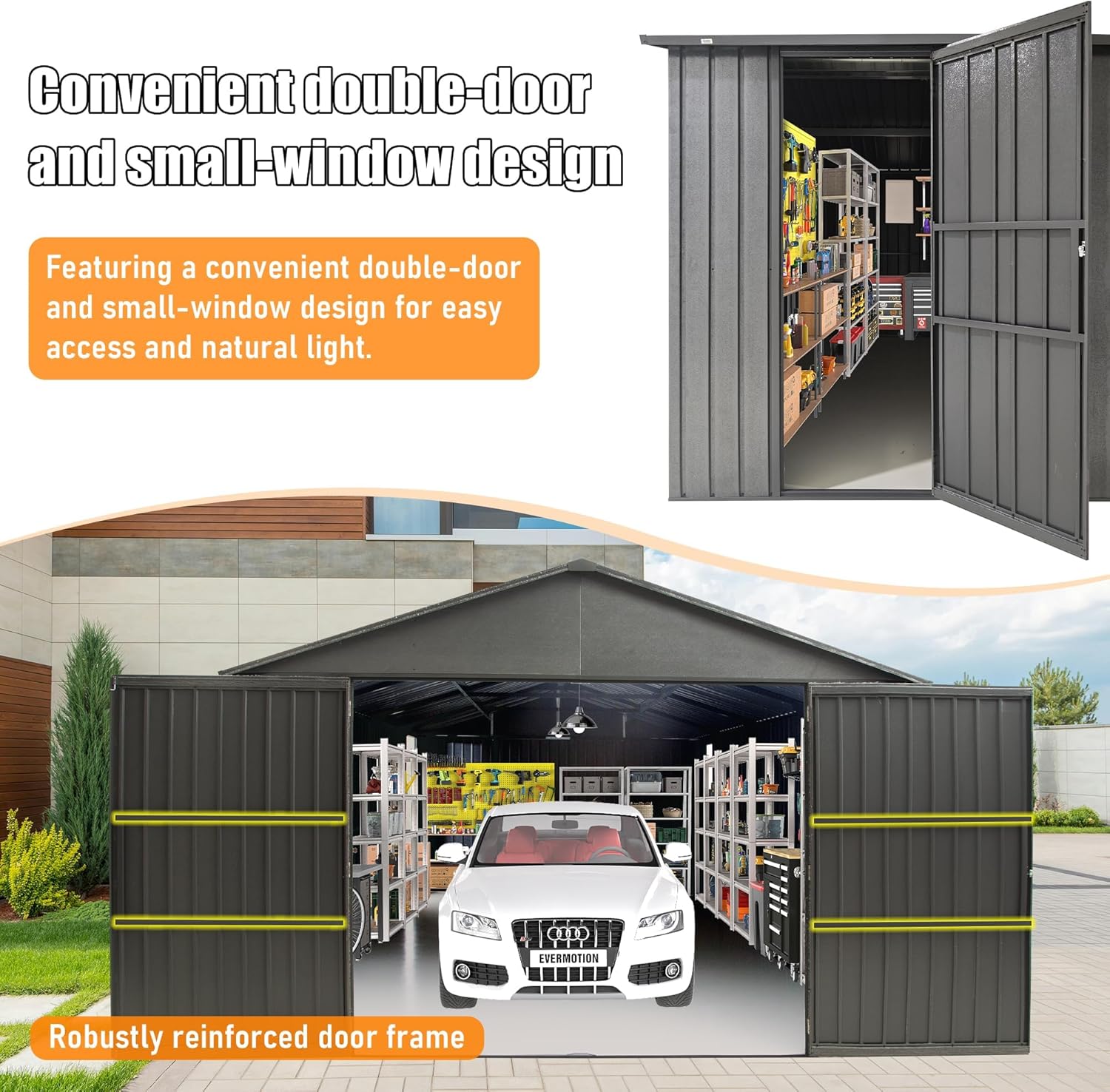 Gareinwuds 12x25FT metal garage shed worth it,Gareinwuds 12x25FT pros cons,best heavy duty metal carport for trucks,large metal storage building honest opinion,should I buy a Gareinwuds metal shed,Gareinwuds vs other metal garage kits performance testing and real-world results