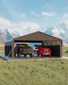 Image 1 of Garvee 20x20 metal carport