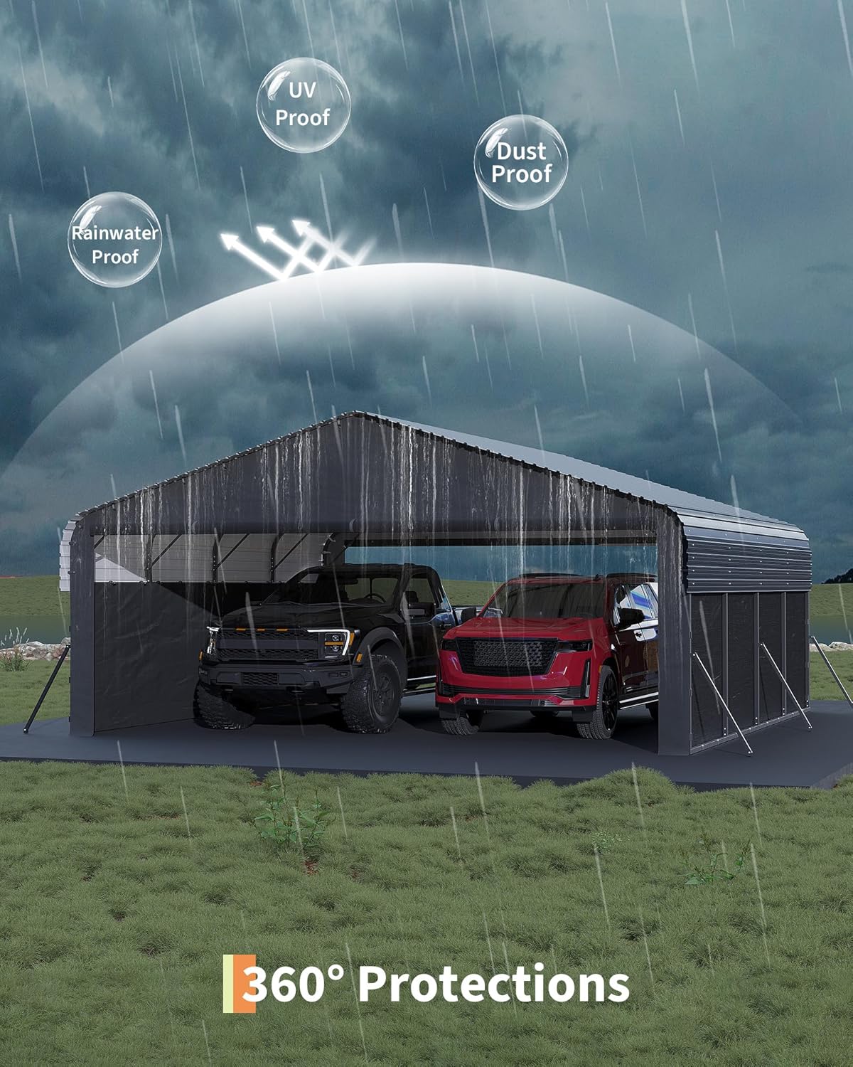 Step-by-step guide for Garvee 20x20 metal carport,Garvee carport shelter for trucks,best enclosed metal carport for cars,Garvee 20x20 carport pros cons,is Garvee carport worth buying,Garvee vs other metal carports - complete tutorial