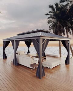 Image 1 of GarveeLife hardtop gazebo worth it