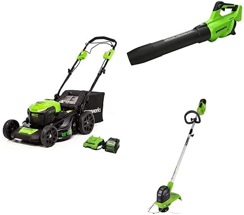 Image 1 of Greenworks 40V lawn mower bundle worth it