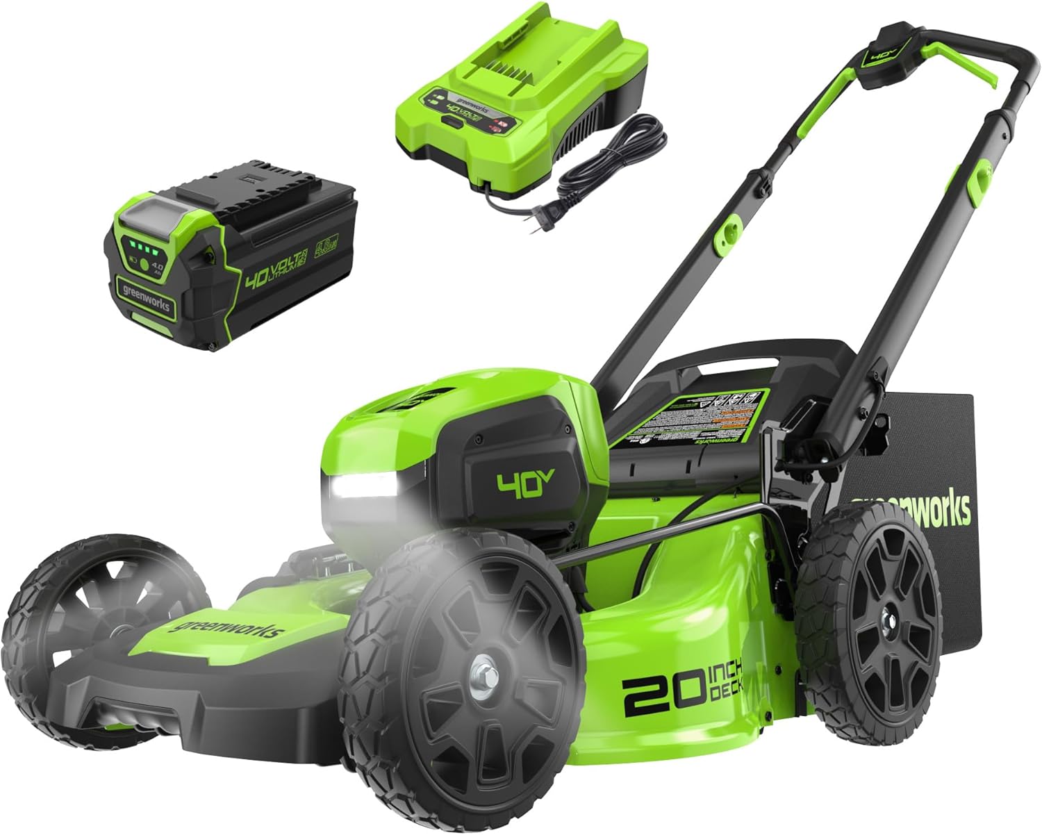Image 1 of Greenworks 40V lawn mower worth buying