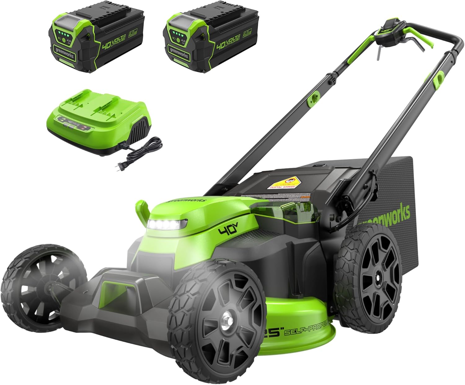 Image 1 of Greenworks 40V lawn mower worth it
