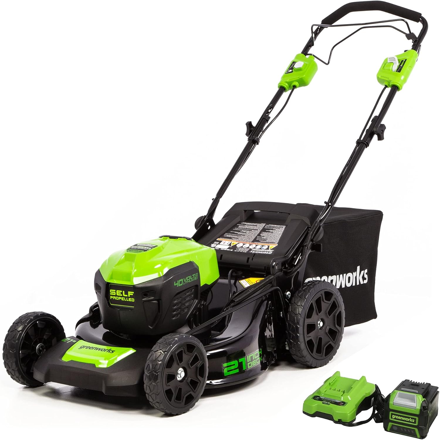 Image 1 of Greenworks 40V mower worth buying