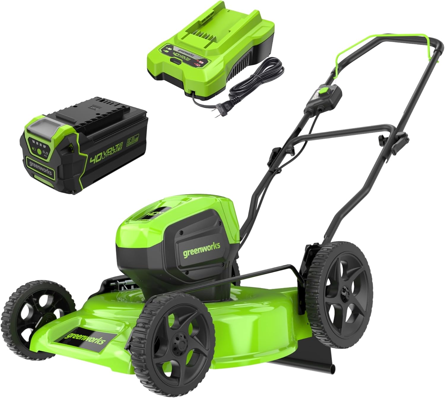 Image 1 of Greenworks 40V mower worth buying