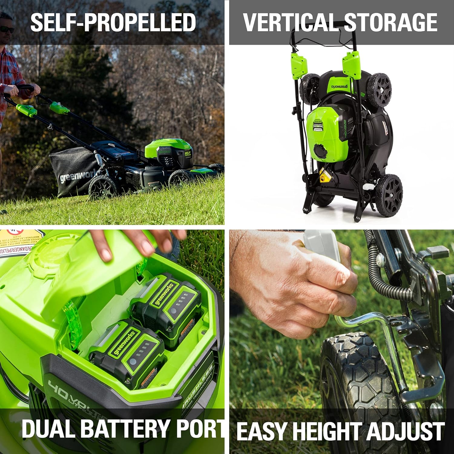 Greenworks 40V mower worth buying,Greenworks 40V mower pros cons,best 40V self-propelled mower,Greenworks mower vs gas,should I buy Greenworks mower,Greenworks 40V battery life performance testing and real-world results