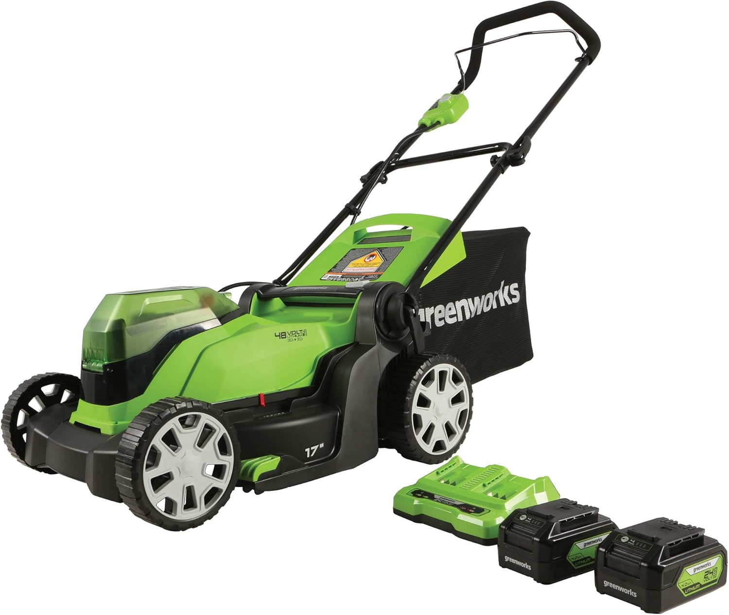Image 1 of Greenworks 48V lawn mower worth it