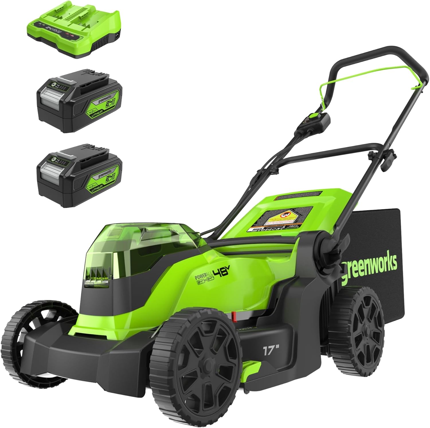 Image 1 of Greenworks 48V lawn mower worth it