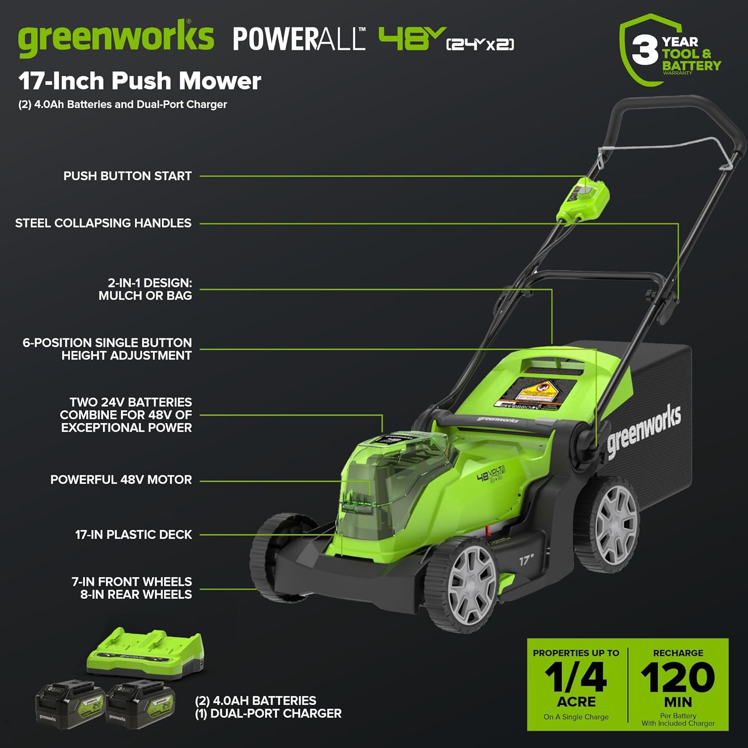 Greenworks 48V Lawn Mower Worth It? Honest Pros & Cons 2 Greenworks 48V lawn mower worth it,should I buy Greenworks 48V mower,Greenworks 48V vs gas mower,Greenworks 48V pros cons,best cordless lawn mower for yard,Greenworks 48V honest experience unboxing and complete package contents