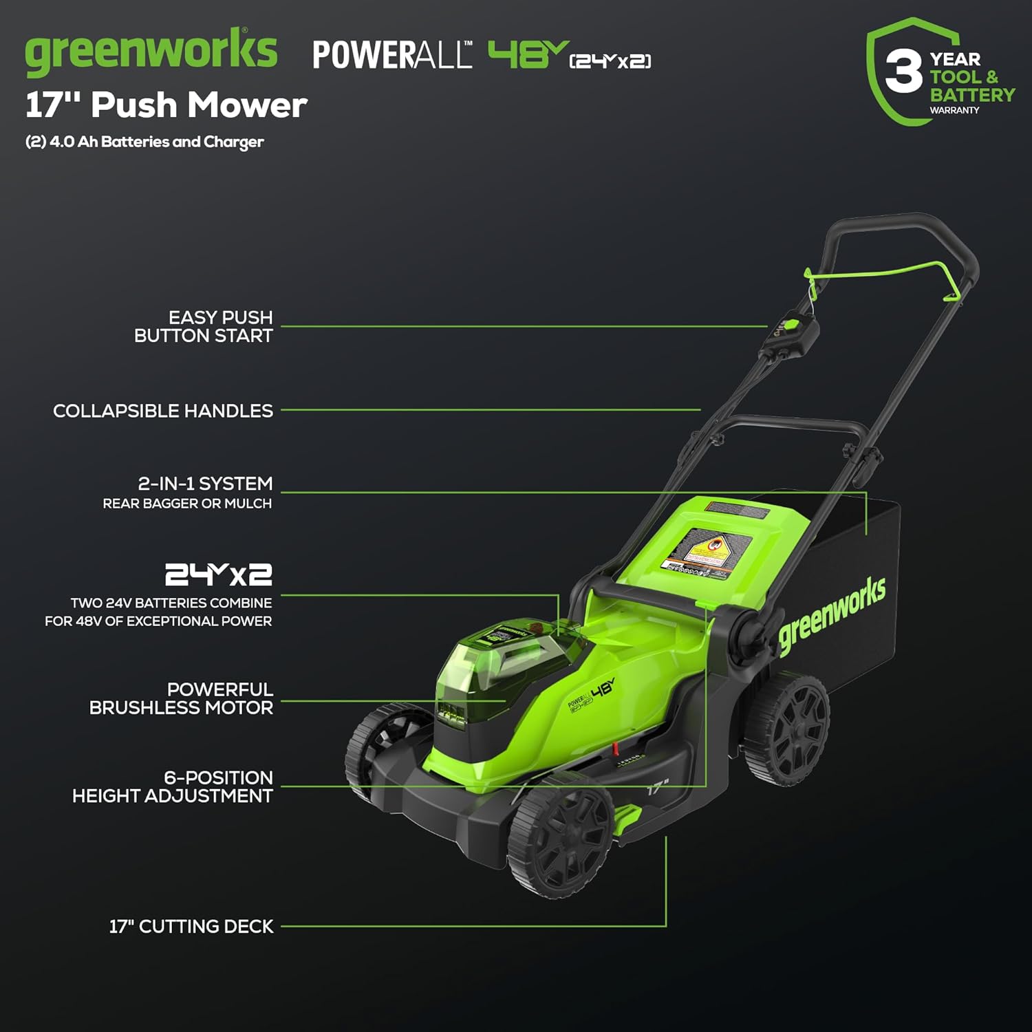 Greenworks 48V Lawn Mower Worth It? Honest Pros & Cons 2 Greenworks 48V lawn mower worth it,should I buy Greenworks 48V mower,Greenworks 48V vs gas mower,Greenworks 48V pros cons,best battery lawn mower for large yards,Greenworks 48V honest opinion unboxing and complete package contents