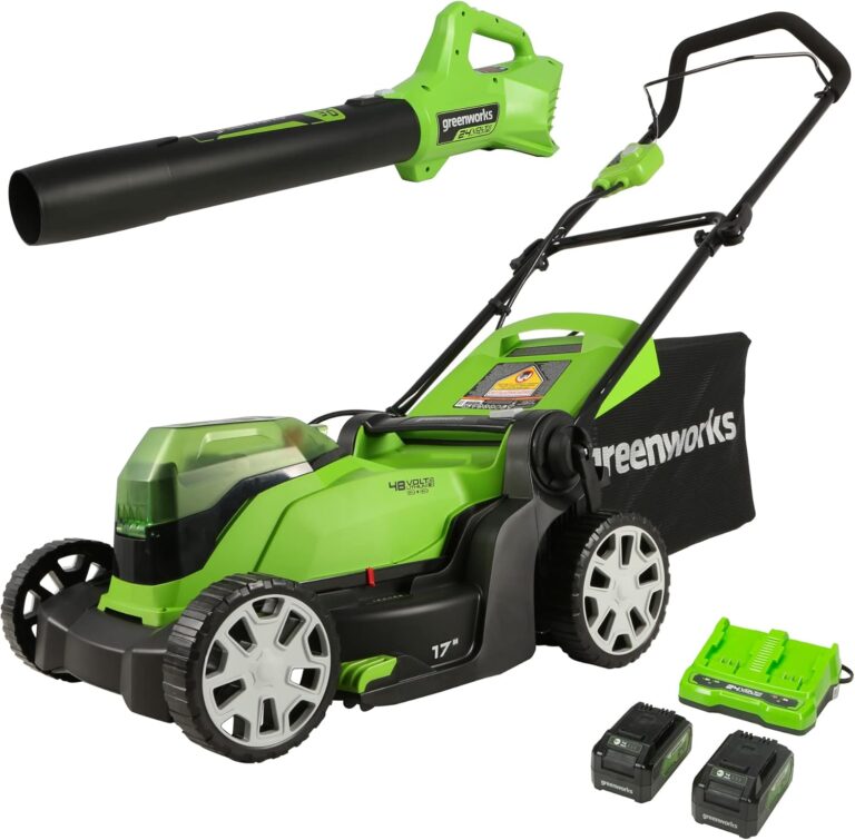 Image 1 of Greenworks 48V mower blower combo worth it