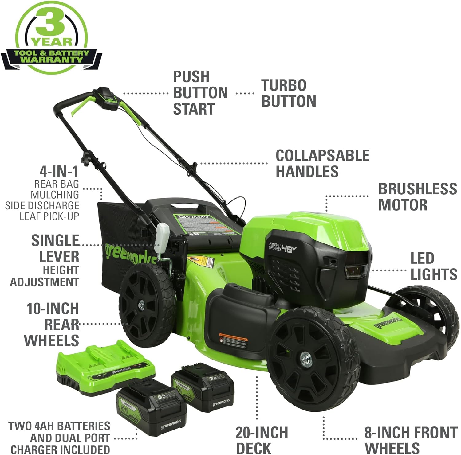 Greenworks 48V Mower Combo Worth It? Our Honest Pros & Cons 2 Greenworks 48V mower combo worth it,should I buy Greenworks 48V combo,Greenworks 48V vs gas mower,Greenworks 48V pros cons,best cordless mower combo for yard,Greenworks 48V honest experience unboxing and complete package contents