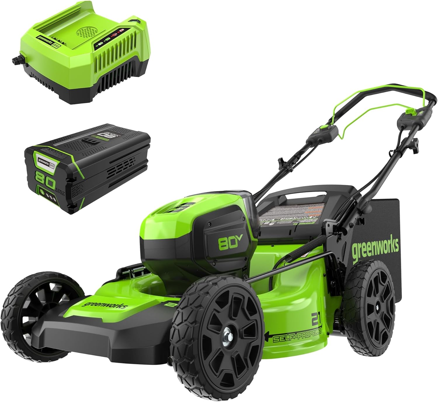 Image 1 of Greenworks 80V mower worth buying
