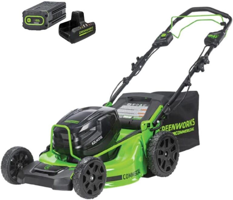 Image 1 of Greenworks 82V mower worth buying