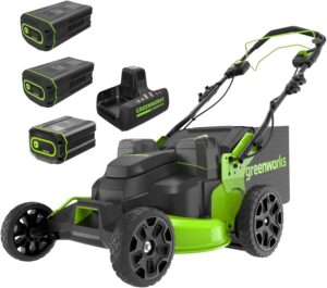 Image 1 of Greenworks 82V mower worth buying