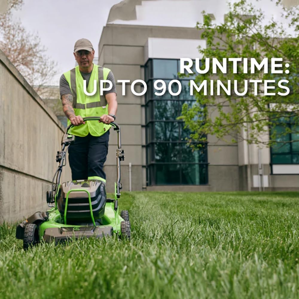 Greenworks 82V Mower Worth Buying? Honest Pros & Cons 4 Greenworks 82V mower worth buying,should I buy Greenworks 82V mower,Greenworks 82V vs gas mower,Greenworks 82V pros cons,best battery lawn mower for large yard,Greenworks 82V honest opinion performance testing and real-world results