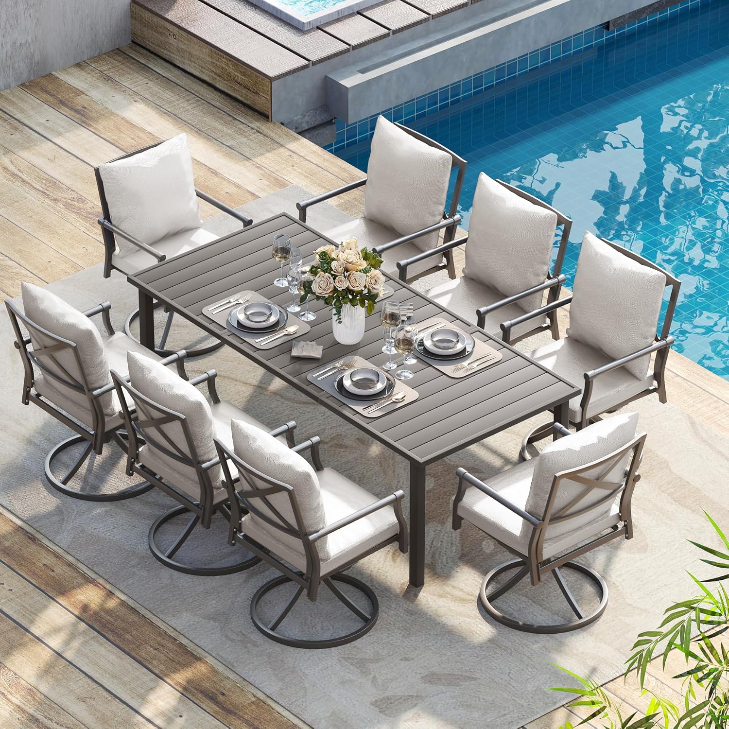 Image 1 of HAPPATIO patio dining set worth buying