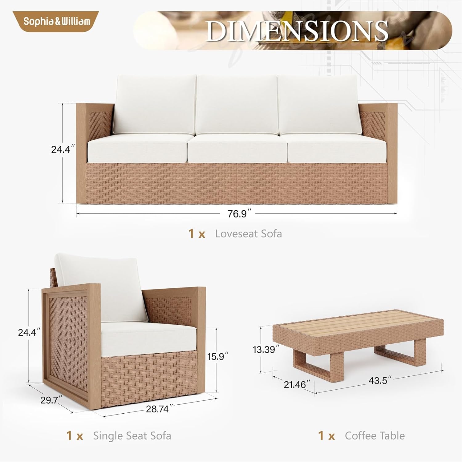 HDPE patio furniture set,HDPE patio set pros cons,best HDPE furniture for backyard,HDPE vs wicker outdoor sofa,should I buy HDPE patio furniture,HDPE outdoor sectional worth buying unboxing and complete package contents