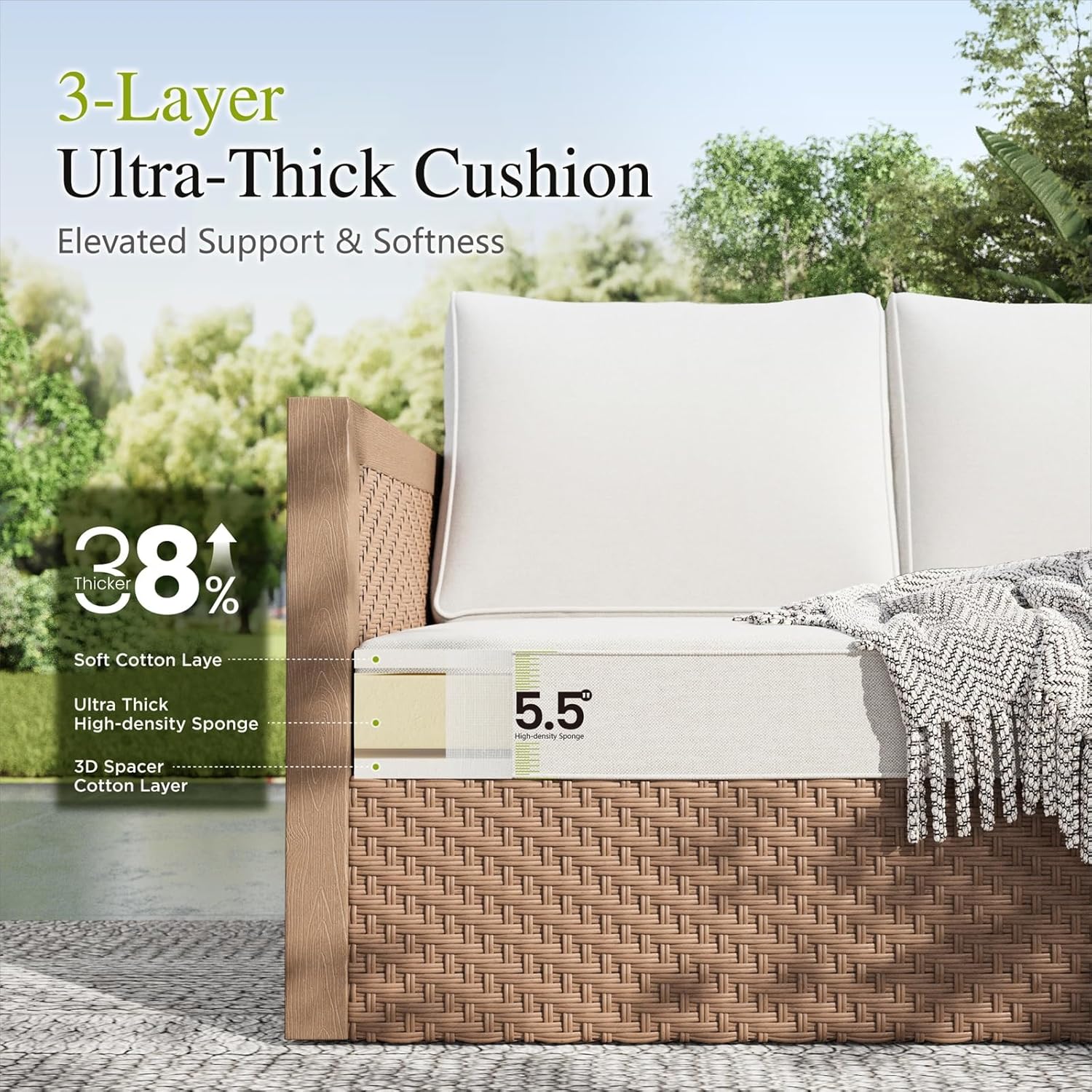 HDPE patio furniture set,HDPE patio set pros cons,best HDPE furniture for backyard,HDPE vs wicker outdoor sofa,should I buy HDPE patio furniture,HDPE outdoor sectional worth buying performance testing and real-world results