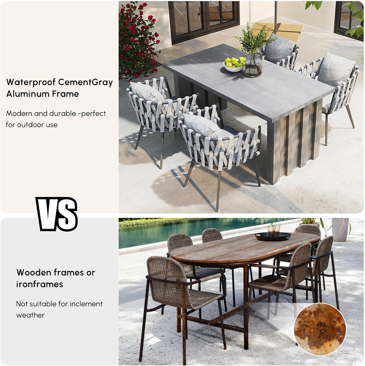 Homary patio dining set worth buying,should I buy Homary patio set,Homary outdoor furniture pros cons,best patio dining set for backyard,Homary aluminum table set honest,Homary vs other outdoor furniture unboxing and complete package contents
