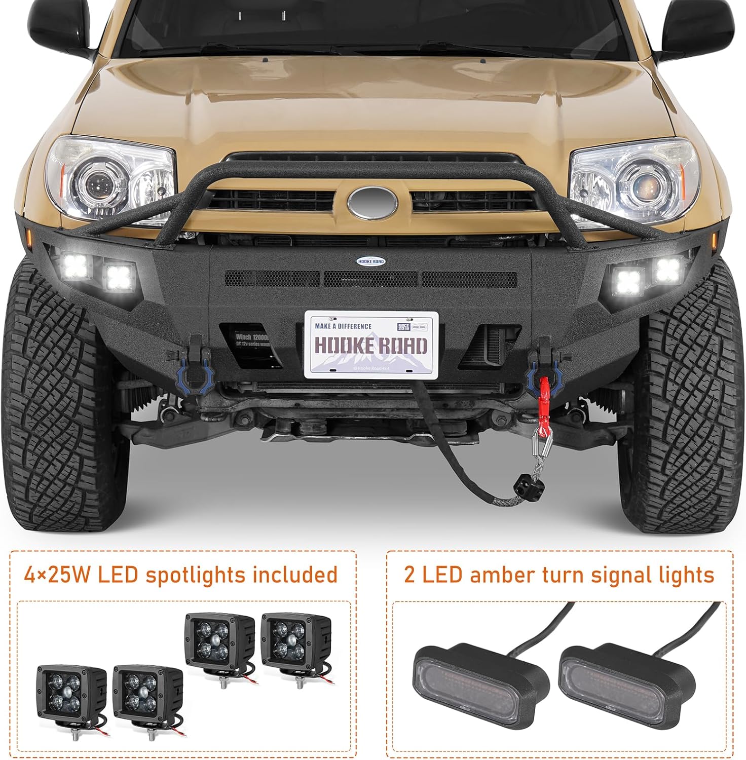 Step-by-step guide for Hooke Road 4Runner front bumper worth it,should I buy Hooke Road 4Runner bumper,Hooke Road vs other 4Runner bumpers,Hooke Road 4Runner bumper pros cons,best front bumper for 4th gen 4Runner,Hooke Road bumper honest opinion - complete tutorial