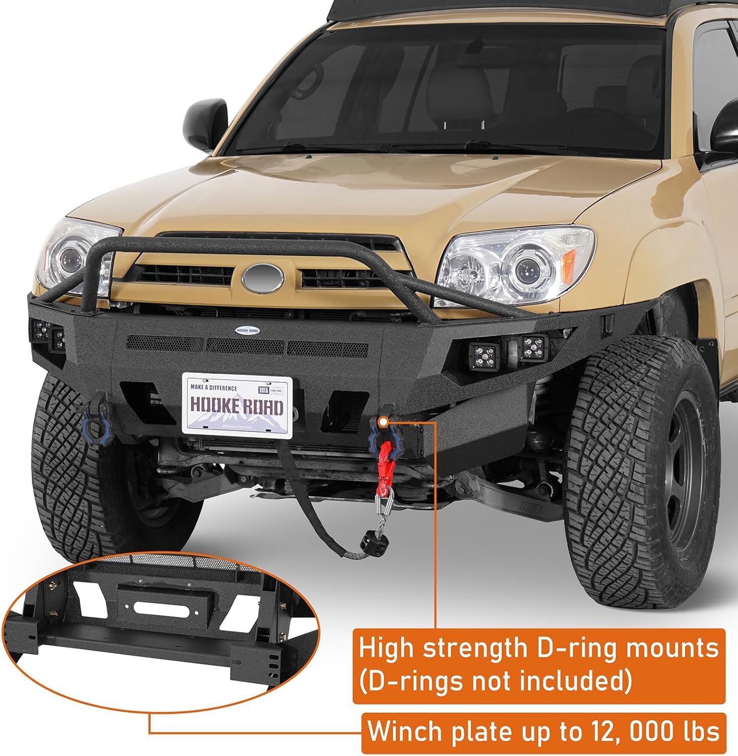 Hooke Road 4Runner front bumper worth it,should I buy Hooke Road 4Runner bumper,Hooke Road vs other 4Runner bumpers,Hooke Road 4Runner bumper pros cons,best front bumper for 4th gen 4Runner,Hooke Road bumper honest opinion performance testing and real-world results