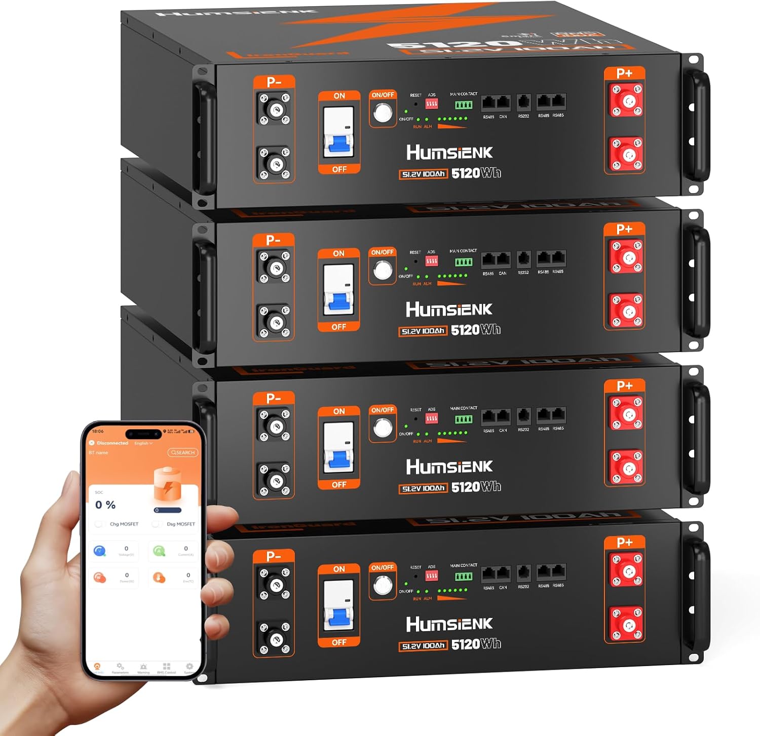 Image 1 of HumsiENK 48V 100Ah LiFePO4 battery worth it