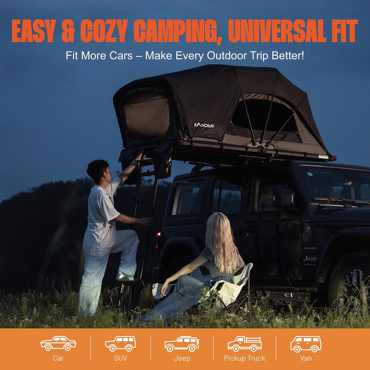 Step-by-step guide for ILANDER rooftop tent worth buying,ILANDER rooftop tent pros cons,best rooftop tent for SUV,hard shell rooftop tent worth it,should I buy an ILANDER tent,ILANDER vs other rooftop tents - complete tutorial