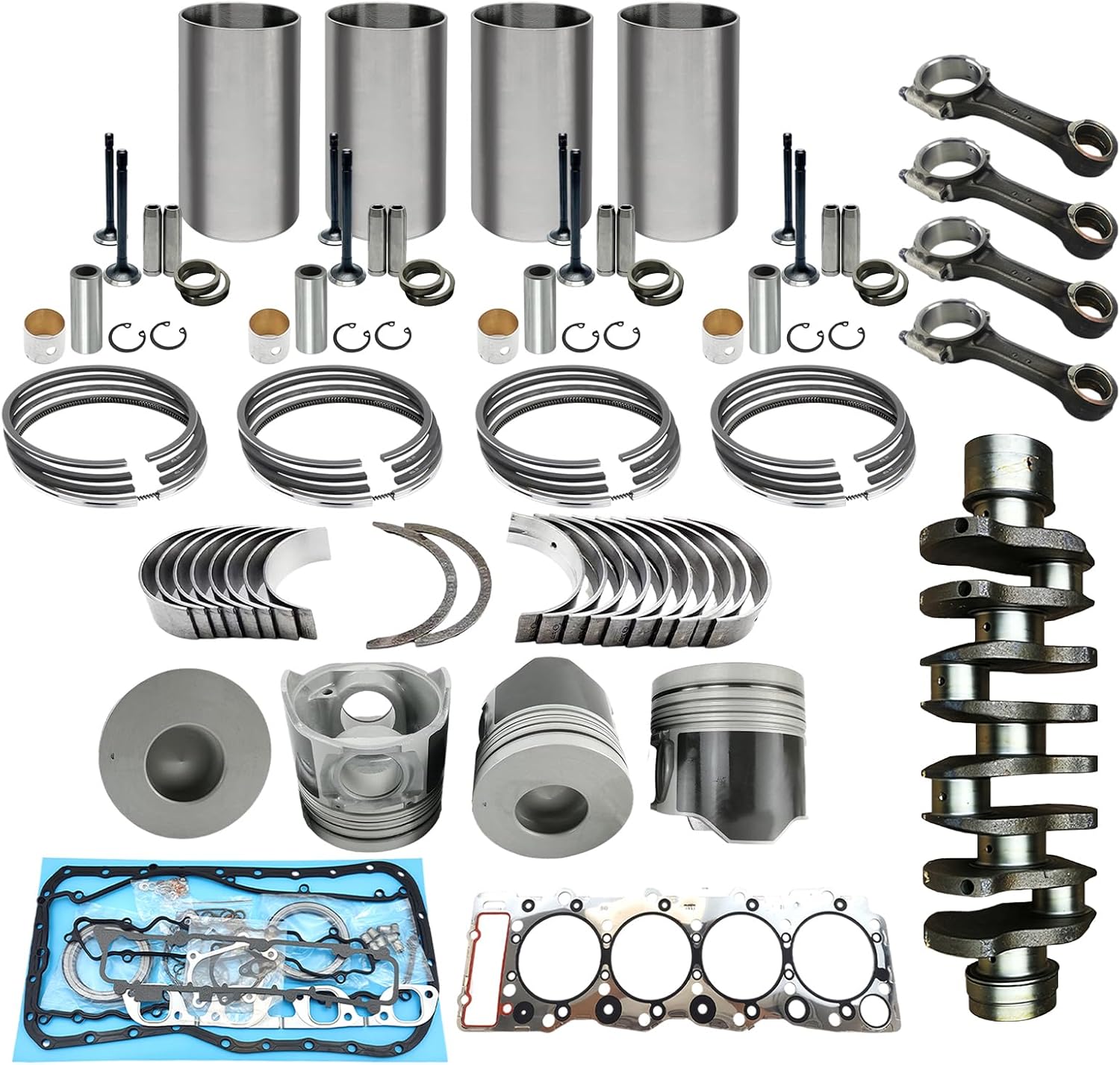 Image 1 of Isuzu 4HE1 engine rebuild kit