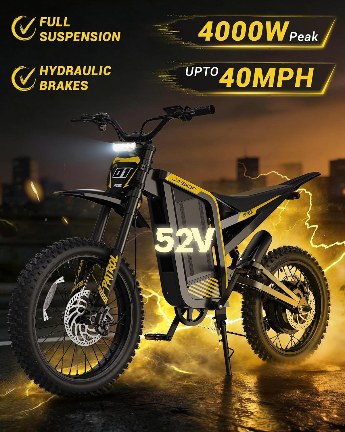 Jasion Patrol 52 worth buying,Jasion Patrol 52 pros cons,Jasion Patrol 52 vs alternatives,should I buy Jasion Patrol 52,best electric dirt bike for adults,Jasion Patrol 52 honest assessment unboxing and complete package contents