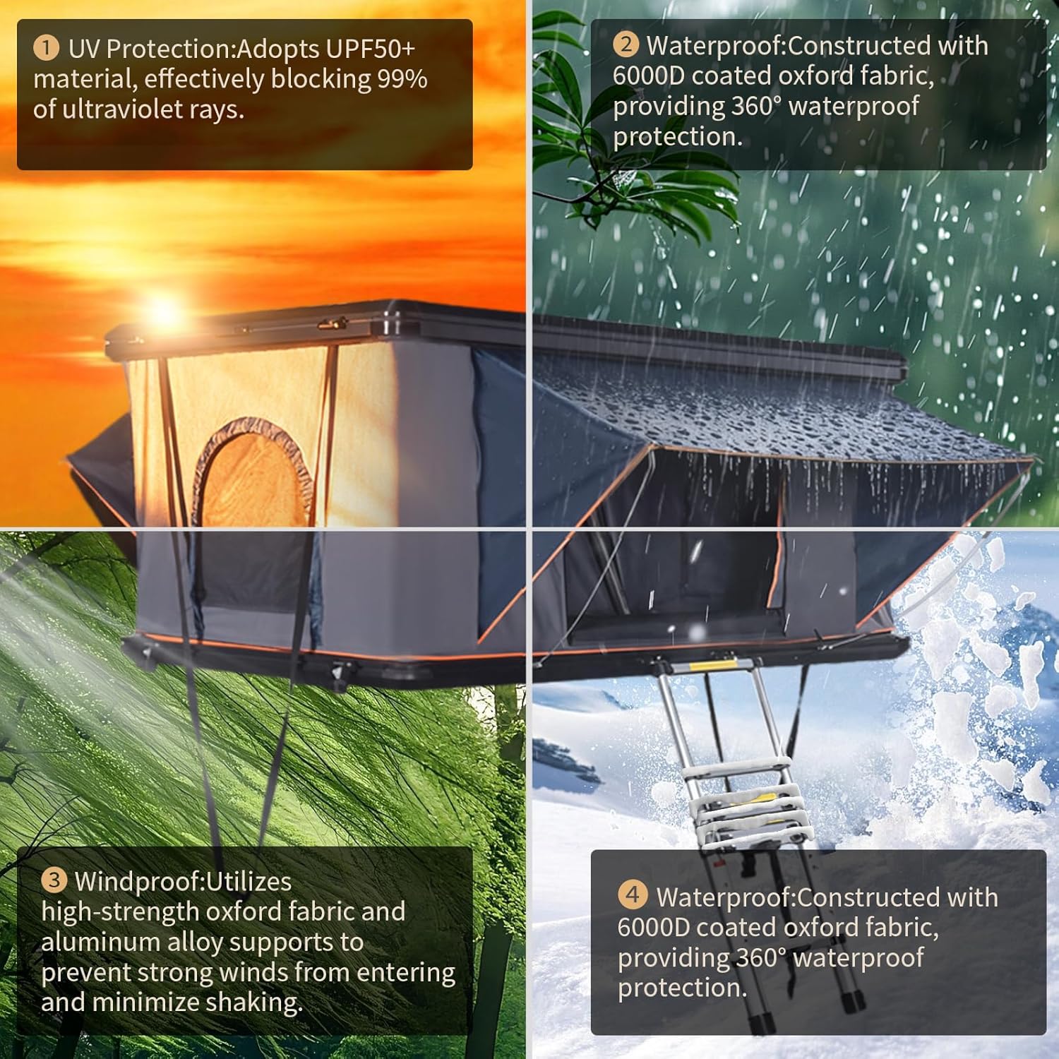 Jiadrooe hard shell roof top tent worth it,should I buy Jiadrooe roof top tent,Jiadrooe vs other roof top tents,Jiadrooe hard shell tent pros cons,best hard shell roof top tent for SUV,Jiadrooe 4 season tent worth buying unboxing and complete package contents