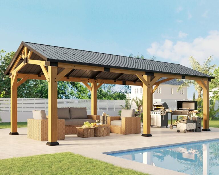 Image 1 of Jocisland cedar wood gazebo worth it