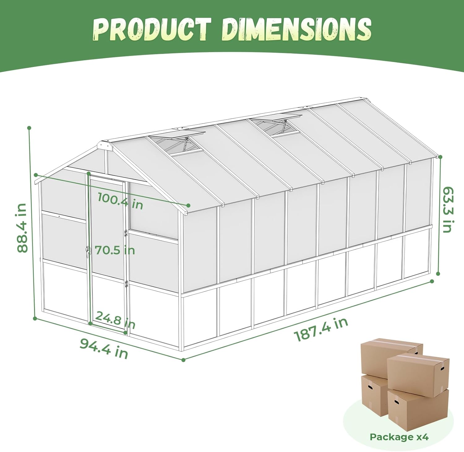 Jocoevol 8x16FT greenhouse worth buying, Jocoevol wooden greenhouse pros cons, should I buy Jocoevol greenhouse, Jocoevol greenhouse vs others, best wooden greenhouse for garden, Jocoevol 8x16FT greenhouse features unboxing and complete package contents
