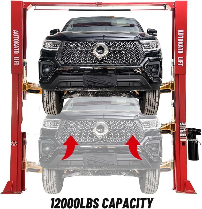 KATOOL 12000 lb lift worth it,should I buy the KATOOL two post lift,KATOOL AK-M120 vs alternatives,KATOOL 12000 lb lift pros cons,best two post lift for professional shop,KATOOL auto lift worth buying unboxing and complete package contents