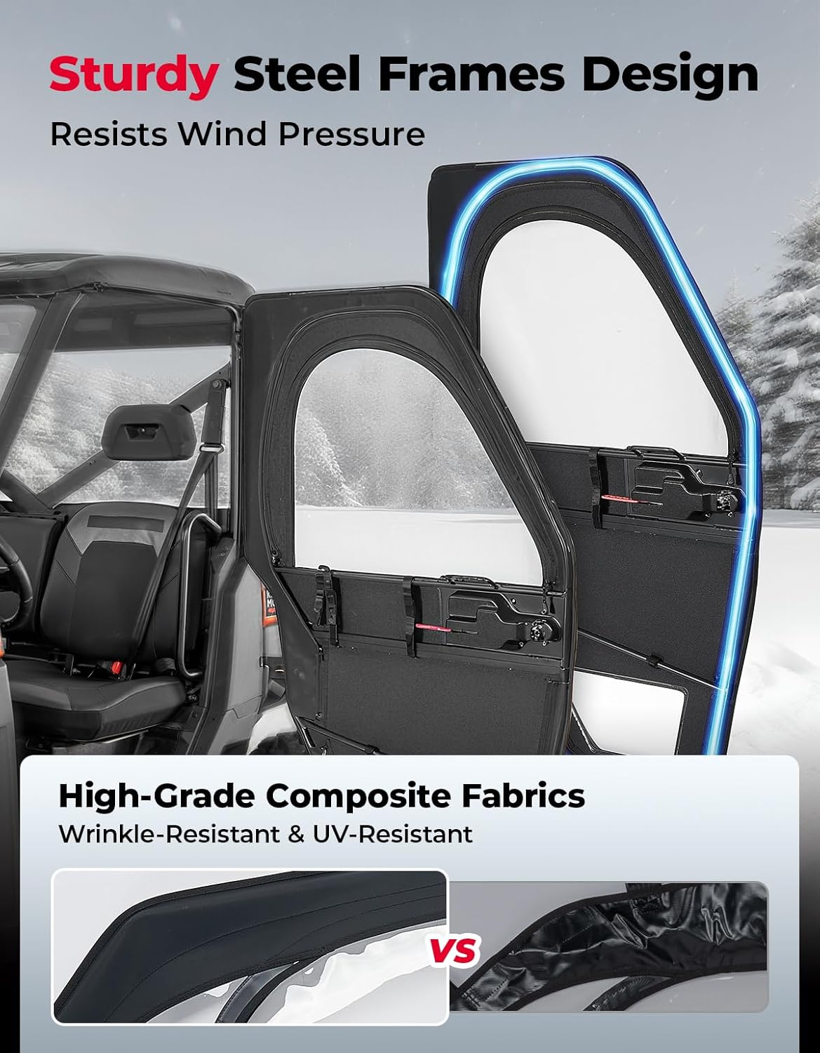 Step-by-step guide for KEMIMOTO UTV doors worth buying,KEMIMOTO UTV doors pros cons,best UTV doors for Polaris Ranger,should I buy KEMIMOTO soft doors,KEMIMOTO doors vs alternatives,UTV door kit for Polaris 1000 - complete tutorial