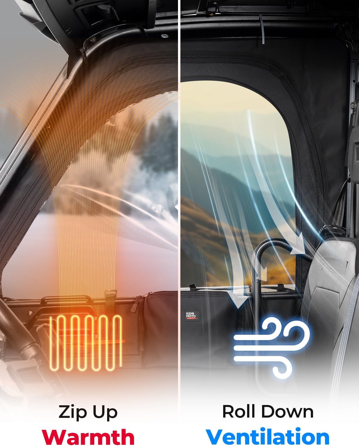 KEMIMOTO UTV doors worth buying,KEMIMOTO UTV doors pros cons,best UTV doors for Polaris Ranger,should I buy KEMIMOTO soft doors,KEMIMOTO doors vs alternatives,UTV door kit for Polaris 1000 performance testing and real-world results