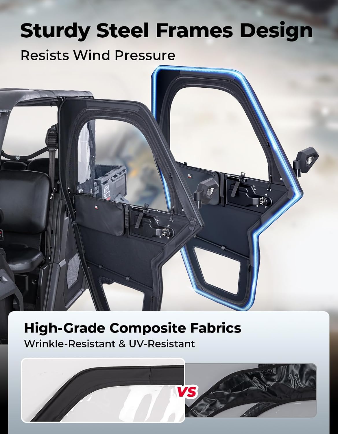 KEMIMOTO UTV doors worth it,KEMIMOTO soft doors pros cons,best UTV doors for Can-Am Defender,KEMIMOTO vs other UTV doors,should I buy KEMIMOTO cab enclosure,KEMIMOTO doors worth buying performance testing and real-world results