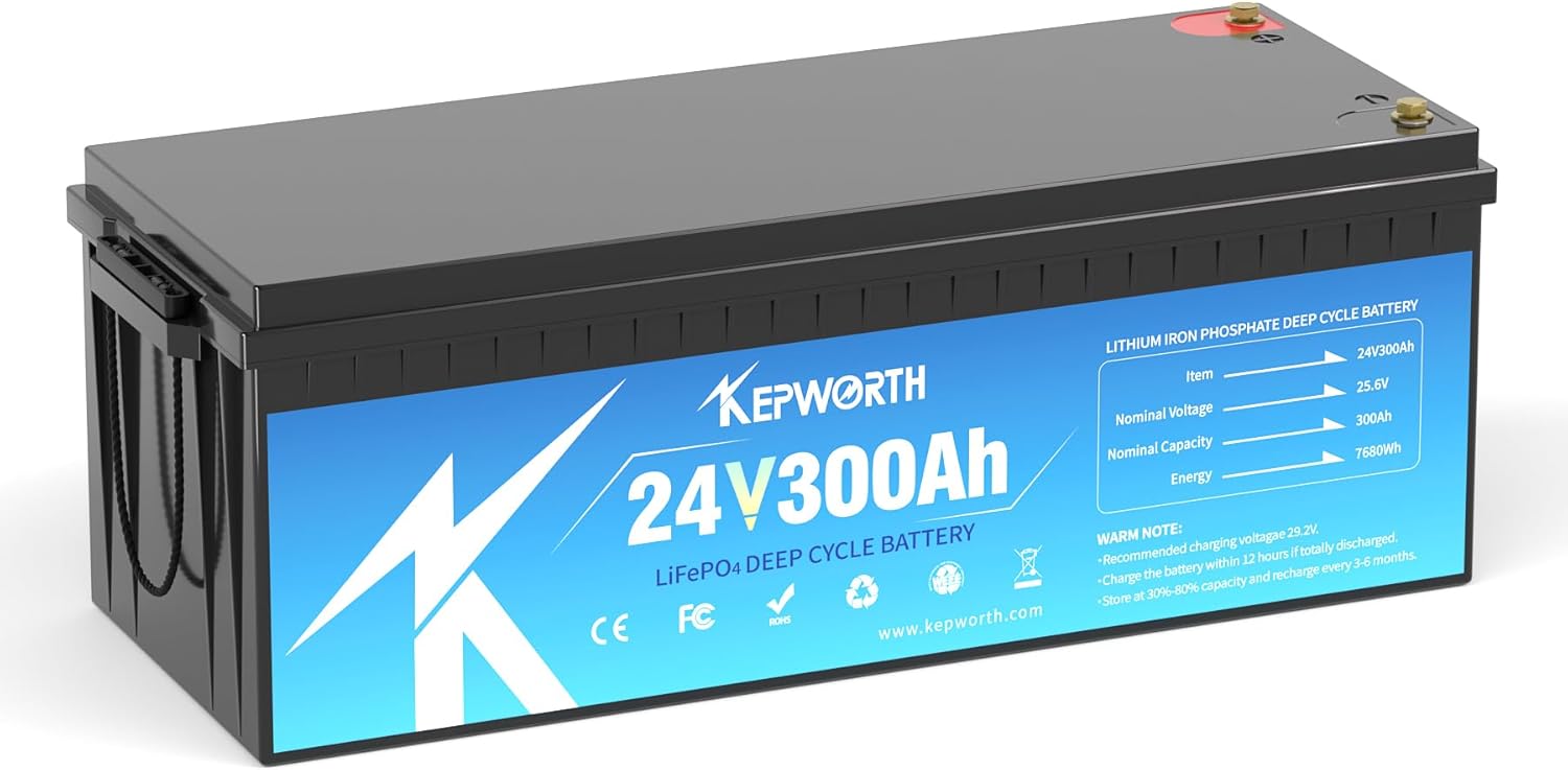Image 1 of KEPWORTH 24V 300Ah battery worth it